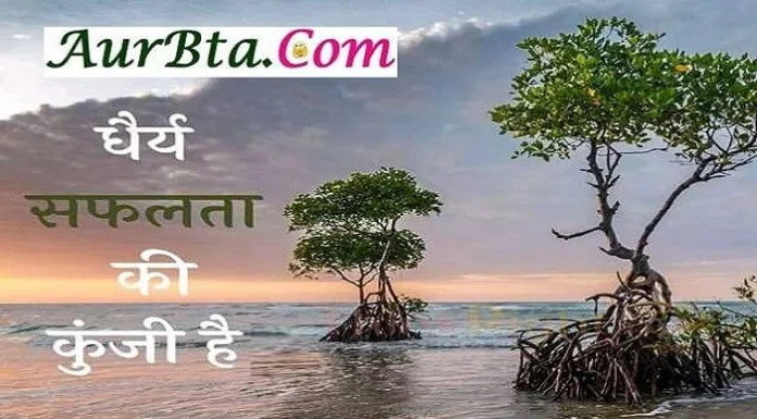 Thought In Hindi – धैर्य सफलता की कुंजी है… sunday-thought suvichar-suprabhat-in-hindi thought-of-the-day motivational-quote-in-hindi,