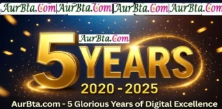 AurBta.com – हमारी यात्रा के 5 साल पूरे! 5-Years-Journey-Anniversary