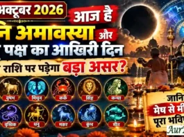 10 October 2026 Horoscope : आज है शनि अमावस्या और पितृ पक्ष का आखिरी दिन, किस राशि पर पड़ेगा बड़ा असर? जानिए मेष से मीन तक पूरा भविष्यफल 10 October 2026 Horoscope